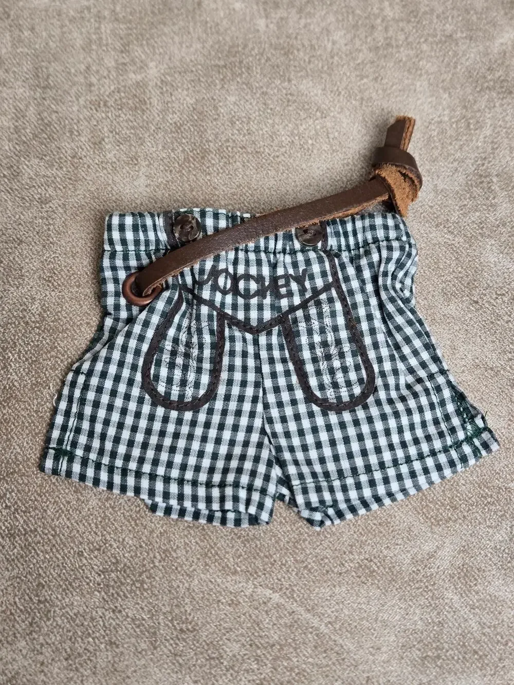 Jockey Boxer Lederhosen Funny Keychain